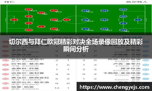切尔西与拜仁欧冠精彩对决全场录像回放及精彩瞬间分析